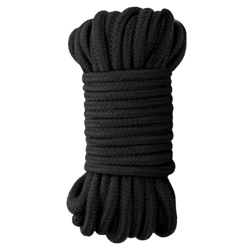 Ouch! Corde pour Bondage Noire 10m